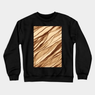 Travertine Stone Pattern Texture #7 Crewneck Sweatshirt